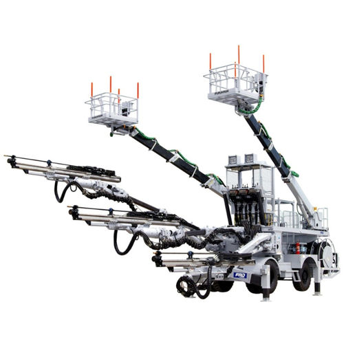 Foreuse jumbo pour tunnels - JTH3200R - Furukawa Rock Drill - à trois bras