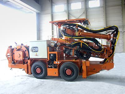 Foreuse de consolidation de tunnel - FTH1AS - Furukawa Rock Drill - à roues / fond de trou / hydraulique