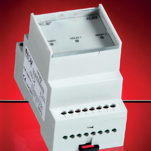 Amplificateur de signal - ALN2 series - AECO - pour capteur / à deux voies / sur rail DIN