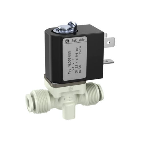Électrovanne à commande directe - 18.00x.000 - A. u. K. Müller - 2/2 voies / NF / pour eau potable