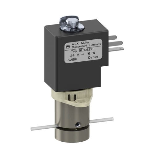 Électrovanne servo-assistée - 16.001.216 - A. u. K. Müller - 2 voies / NO / pour eau