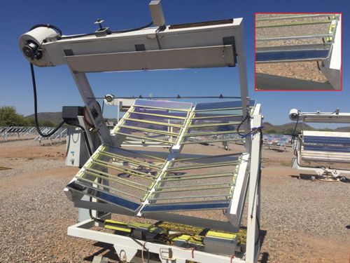 Concentrateur solaire - UA-EMMA®-Hybrid - Atlas - pour test de vieillissement