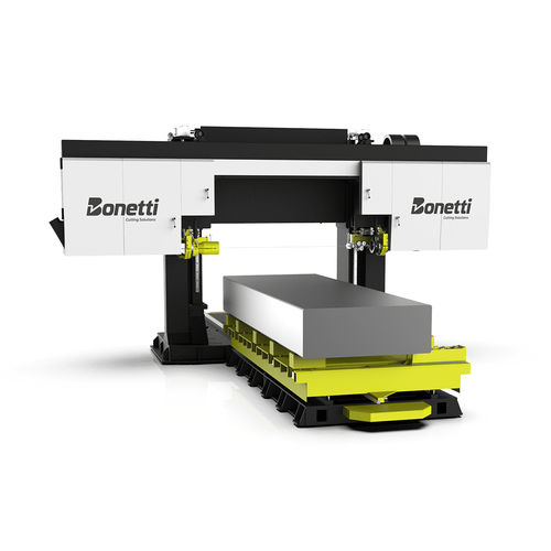 Scie à ruban - ALUSLICING - BONETTI Cutting Solutions - pour aluminium / automatique / à double colonne