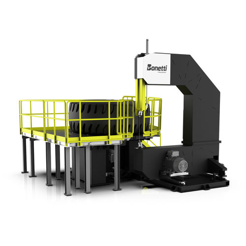Scie à ruban - OTR - BONETTI Cutting Solutions - verticale / pour l'industrie automobile / de grand format