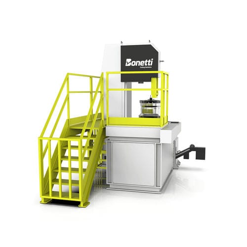 Scie à ruban - TMH-R  - BONETTI Cutting Solutions - verticale / pour acier / de précision