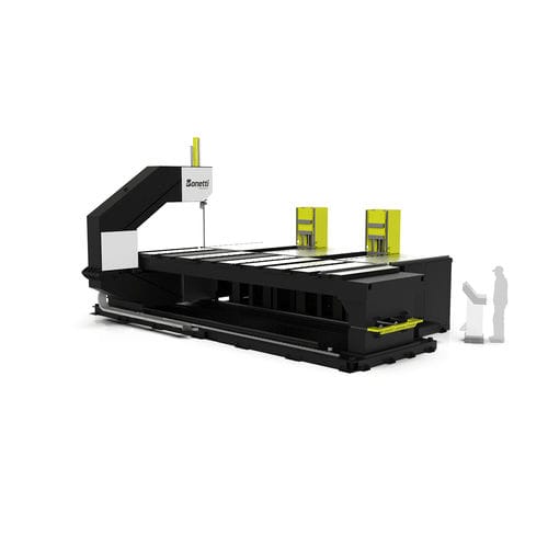 Scie à ruban - NOVA NX - BONETTI Cutting Solutions - pour acier / automatique / longitudinale