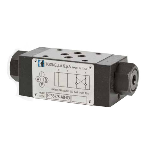 Clapet anti-retour à cartouche - FT 357/8../9  - F.lli TOGNELLA - à commande assistée / hydraulique