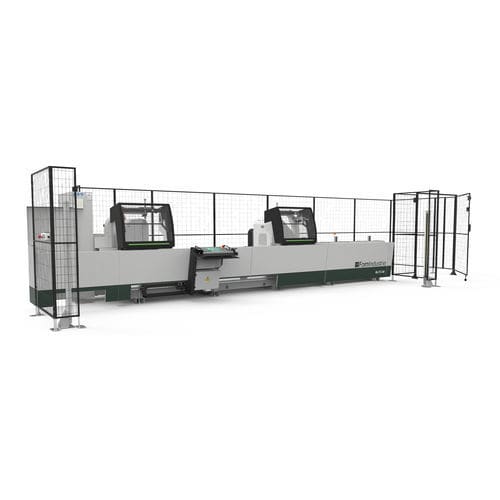 Tronçonneuse à deux têtes à lames frontales - BLITZ FW - Fom Industrie Aluminium Working Machinery - pour métaux