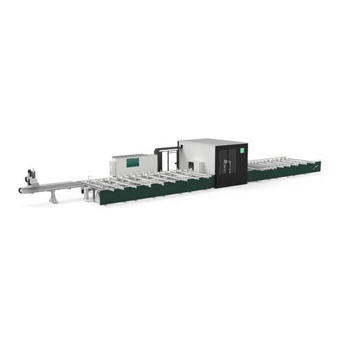 Centre de découpe et d'usinage multifonction - LMT 650 - Fom Industrie Aluminium Working Machinery - CNC / pour profilés en aluminium