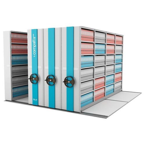 Magasin semi-automatique vertical - Compatta Light - ICAM SPA - haute densité / compact / à étagères