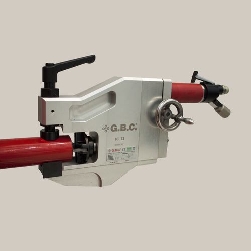 Chanfreineuse électrique - TC73 - G.B.C. INDUSTRIAL TOOLS - portable / pour extrémités de tubes / à prise extérieure