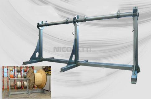 Rayonnage pour touret - CAVSVO26-13-50 - MECCANICA NICOLETTI - pour fûts / en acier galvanisé
