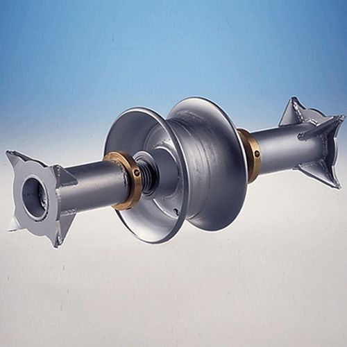 Rouleau pour câble - M-9-5-8 - MECCANICA NICOLETTI - de positionnement / fonctionnement horizontal / en acier galvanisé