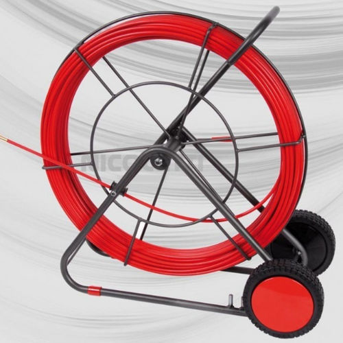 Tire-câble en fibre de verre - GFH75S40 - MECCANICA NICOLETTI - avec cage cylindrique verticale