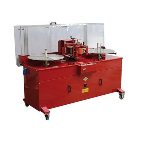 Bobineuse automatique - AV-SVOAUT-500-80 - MECCANICA NICOLETTI - de câbles / de bobine / avec appareil de mesure de longueur