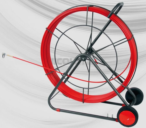 Tire-câble en fibre de verre - GFH110S100 - MECCANICA NICOLETTI - avec cage cylindrique verticale