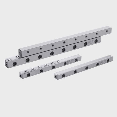 Guide linéaire à rouleaux croisés - NG series - Rosa Sistemi - sur guidage profilé