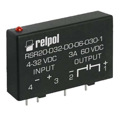 Relais statique 24 Vcc - RSR20 series - RELPOL - 5 Vcc / 12 Vcc / 32 Vcc
