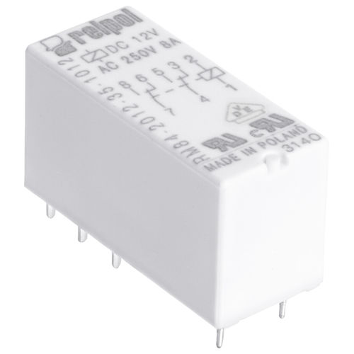 Relais électromécanique 12 Vcc - RM84 series - RELPOL - 24 Vcc / 6 Vcc / 48 Vcc