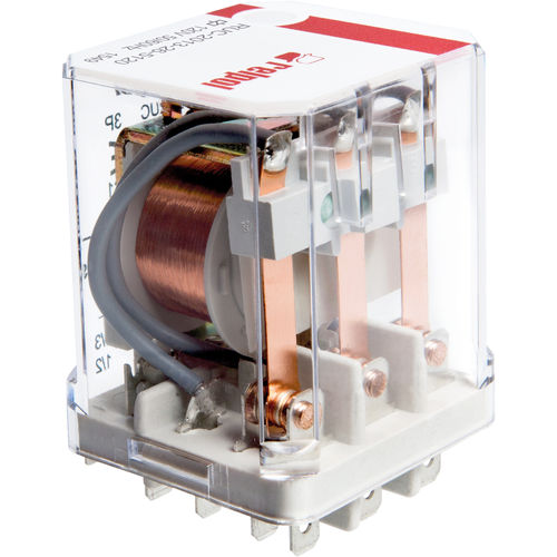 Relais électromécanique 24 Vcc - RUC series - RELPOL - AC / 2NO / 3NO