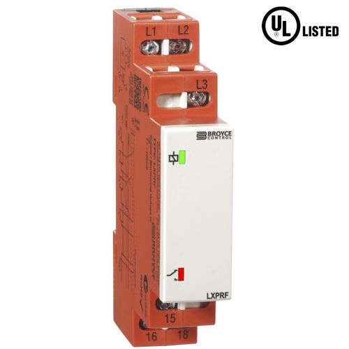 Relais de protection triphasé - LXPRF - Broyce Control - de sous-tension / d'ordre de phases / d'absence de phases