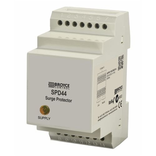 Boitier parafoudre pour alimentation électrique - SPD44 - Broyce Control - pour équipement électronique / contre les courants transitoires / à varistance