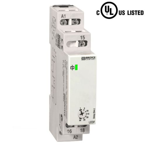 Temporisateur hors délai - LEDF - Broyce Control - sur rail DIN / SPDT