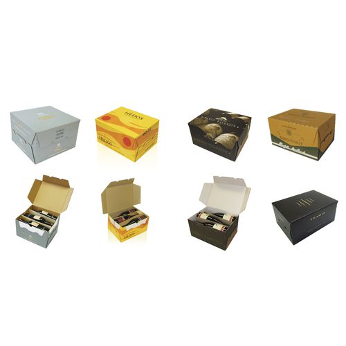 Boîte d'emballage en carton - Bortolin Kemo - pliable