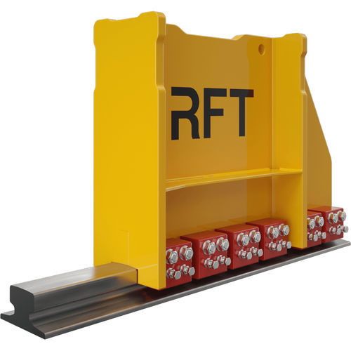 Tampon de choc - Römer Fördertechnik GmbH / RFT - hydraulique / en acier