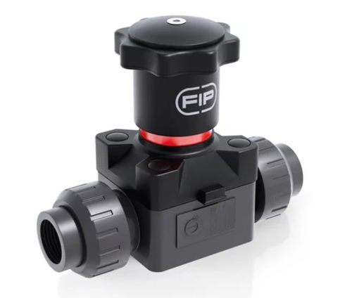 Vanne à membrane - CMUFV series - FIP - Formatura Iniezione Polimeri - avec volant / de contrôle / pour l'eau