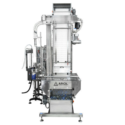 Système d'alimentation automatique - OVER - AROL Closure systems - de bouchons