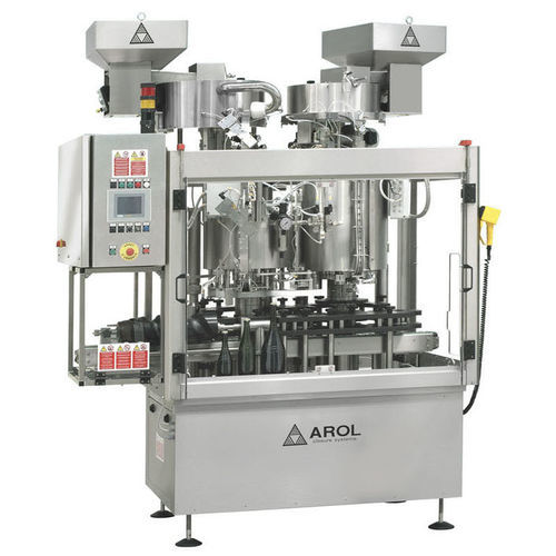 Capsuleuse rotative - LA CHAMPENOISE - AROL Closure systems - multitête / couronne / automatique