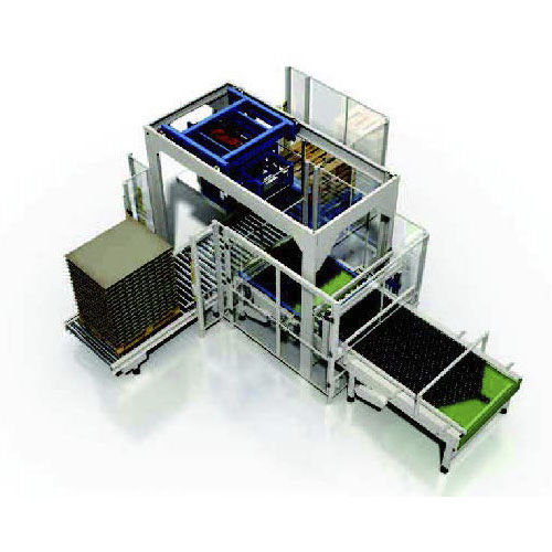 Palettiseur couche par couche - AP EC 20 PANTOGRAPH series - CLEVERTECH - de canettes / automatique / avec tête magnétique