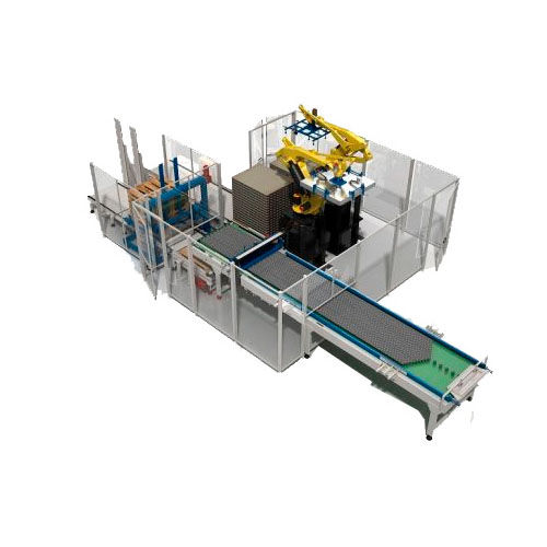 Palettiseur et dépalettiseur robotisé - RAPD EC/FC TORPEDO series - CLEVERTECH - couche par couche / pour bouteilles / de canettes