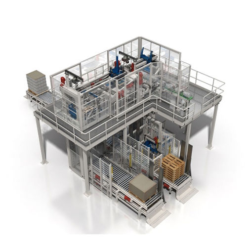 Palettiseur par le haut - AC 520 Arrow series - CLEVERTECH - de caisse / de cartons / de palettes
