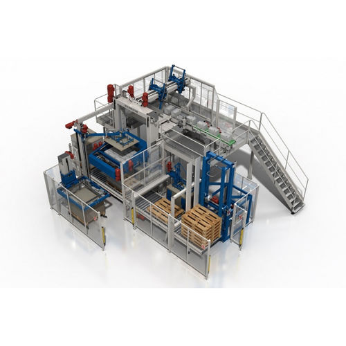 Palettiseur par le haut - AC 420 Diamond series - CLEVERTECH - de caisse / de cartons / de palettes