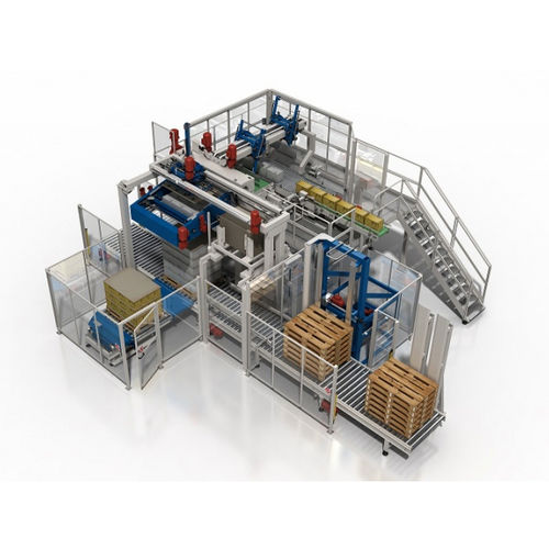 Palettiseur couche par couche - AC 4xx MULTI series - CLEVERTECH - de caisse / de cartons / de palettes
