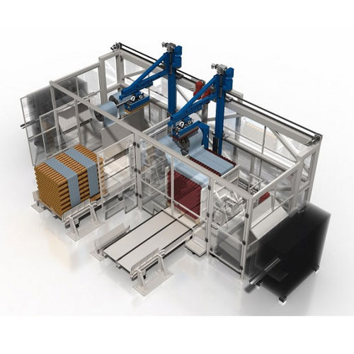 Palettiseur robotisé - TS 28 ST/AL - CLEVERTECH - couche par couche / automatique / en fin de ligne