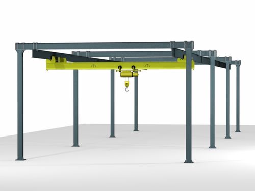 Pont roulant monopoutre - Gorbel - suspendu / posé / sur mesure