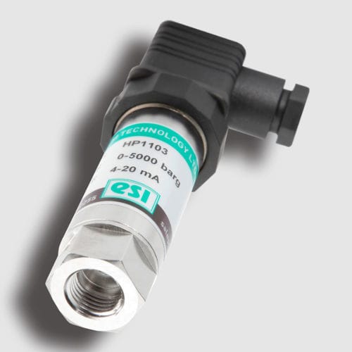 Transmetteur de pression relative - HP1000 - ESI Technology Ltd - 4-20 mA / DC / en titane