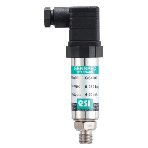Transducteur de pression relative - GS4200  - ESI Technology Ltd - à membrane / analogique / BSP 1/4