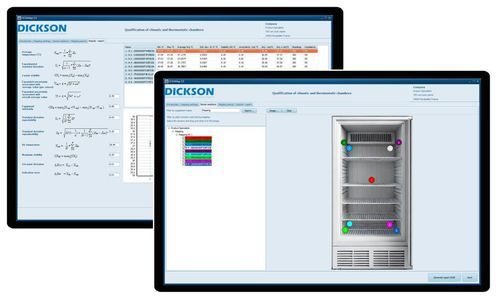 Progiciel de calcul - OCEAMap - Dickson - de supervision / de mesure / d'acquisition / analyse de données