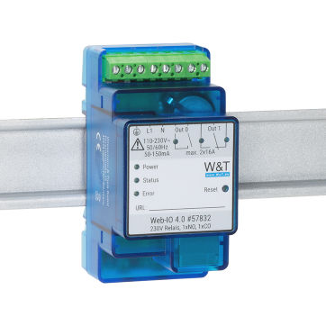 Module de sortie numérique - 57832 - Wiesemann & Theis - Modbus TCP / avec sortie relais / de réseau
