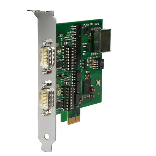 Carte d'interface PCI Express - 13631 - Wiesemann & Theis - série / RS-485 / industrielle