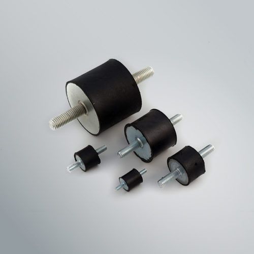 Support antivibratoire cylindrique - METALFLEX series - Vibrostop - en caoutchouc / pour moteur / pour équipement électronique