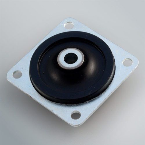Support antivibratoire carré - PGM series - Vibrostop - en caoutchouc / pour l'industrie navale / pour appareil mobile