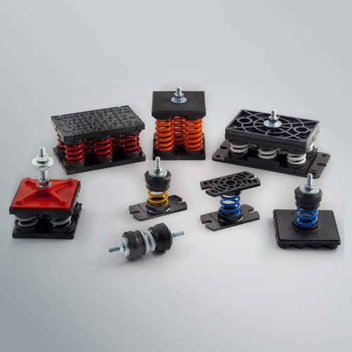 Amortisseur antivibration - MOPLA series - Vibrostop - mécanique / en caoutchouc