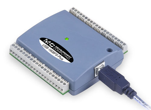 Module d'acquisition de données multicanaux - USB-1608FS series - Measurement Computing - benchtop / embarqué / pour acquisition d'échantillonnage simultanée