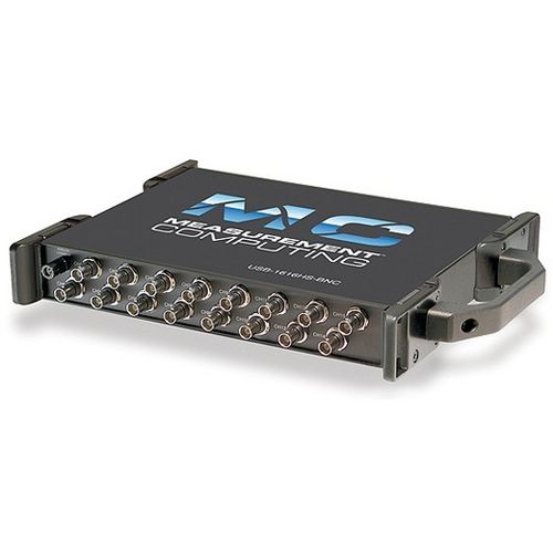 Système d'acquisition de données USB - USB-1616HS-BNC - Measurement Computing - portable / de haute vitesse / à entrée analogique