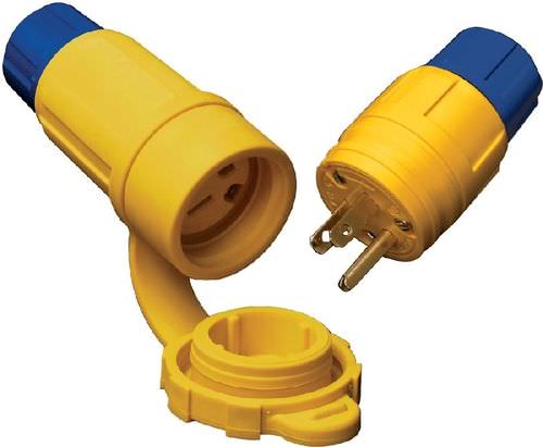 Prise et fiche - 125 - 600 V, max. 30 A - Ericson